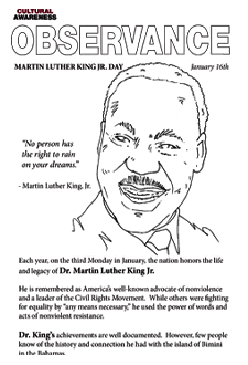 Image of 2023 MLK Activity Book